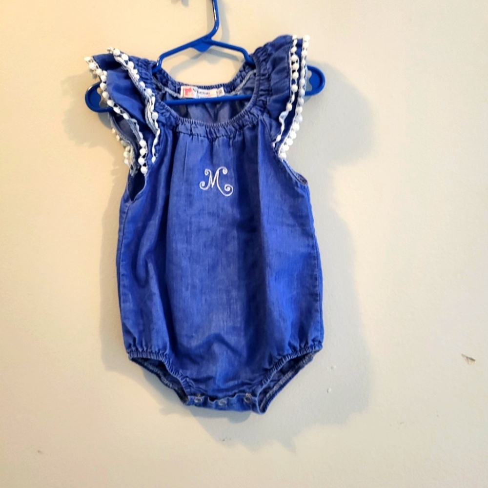 vogue fashion baby size 90 (12M) with embroidery "M"
